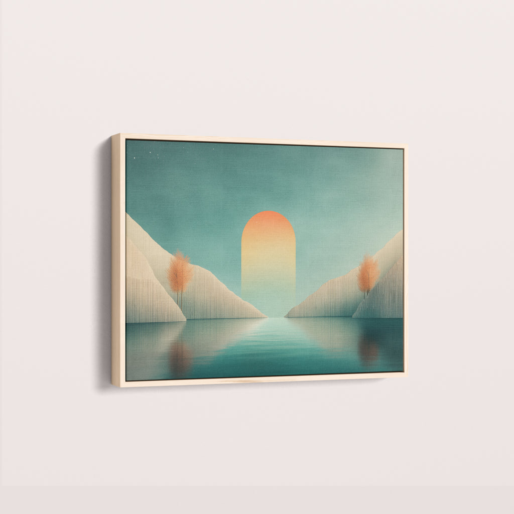 Canvas The Portal by the Water